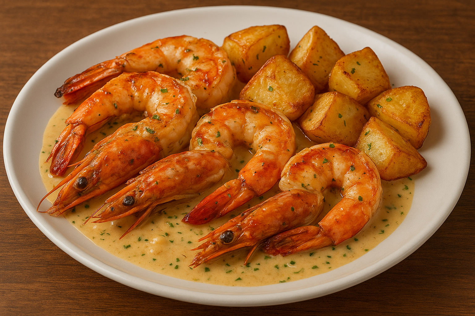 Champagne Prawns